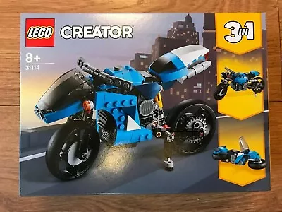 Buy Lego 31114 Creator 3 In 1 Super-bike 236 Pcs Age 8 + NEW Lego Sealed~ • 21.90£