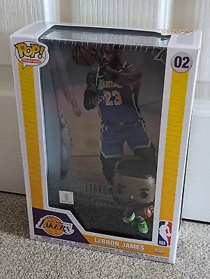 Buy Lebron James Lakers NBA Prizm Trading Card Funko Pop 02 Sealed UK • 40£
