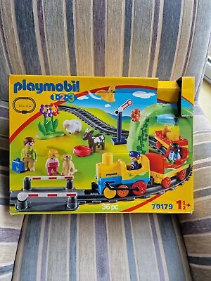 Buy Playmobil 1 2 3 70179 Train Set. ***PLEASE READ. • 25.50£