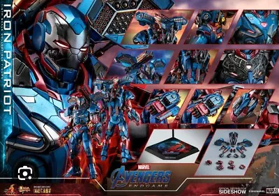 Buy HOT TOYS Iron Patriot - Avengers: Endgame - Mms547 Die-cast • 210£