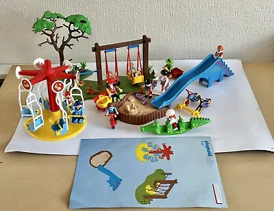 Buy Playmobil 4070 Children’s Adventure Playground Park - Almost Complete (see Desc) • 29.99£