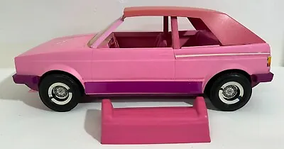 Buy 58658 Barbie Toy - Volkswagen Golf Convertible Car - 1981 Mattel • 51.48£