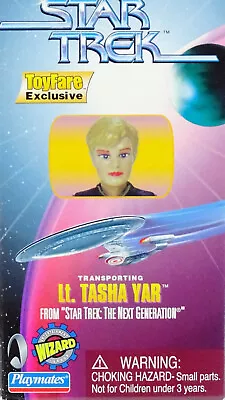 Buy STAR TREK TOYFARE EXCLUSIVE LT. TASHA YAR (TNG) 4.5  /ca.12cm PLAYMATES FIGURE • 25.86£