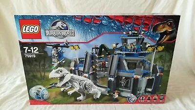 Buy LEGO Jurassic World 75919 INDOMINOUS REX BREAKOUT - Brand New Sealed Box1.0 • 350£