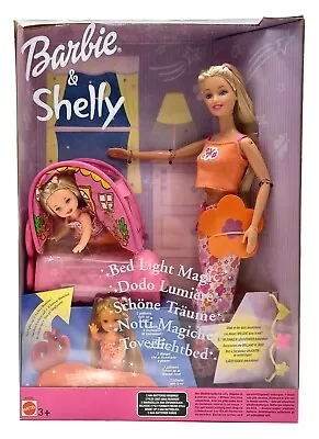 Buy 2003 Bed Light Magic Barbie Doll & Kelly / Beautiful Dreams / Mattel B2248, NrfB • 123.45£
