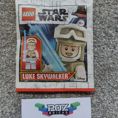Buy LEGO Star Wars Luke Skywalker Hoth Minifigure Magazine - Foil Pack • 9.95£