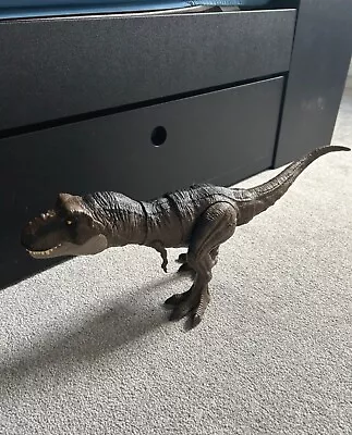 Buy Jurassic World Dominion Thrash And Devour Tyrannosaurus Rex (T-Rex) - Mattel • 0.99£