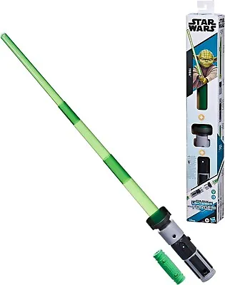 Buy Star Wars Lightsaber Forge Yoda, Green Customizable Electronic Lightsaber, Star • 26.99£