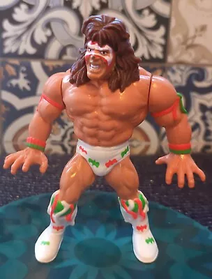 Buy WWE WWF Hasbro Series 2 Ultimate Warrior Action Figure.  Happy To Bungle • 4.44£