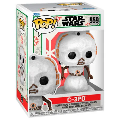 Buy Funko POP Figure Star Wars Holiday C-3PO | Figures • 28.77£