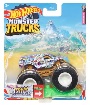 Buy Town Hauler 35/75 Monster Truck By Hot Wheels • 5.99£
