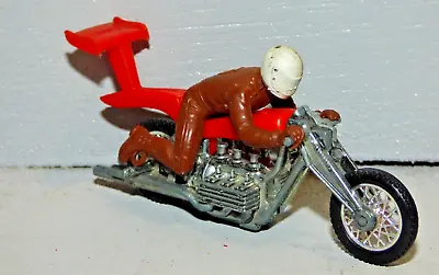 Buy Mattel Hot Wheels Rumblers High Tailer Drag Bike Red • 20£