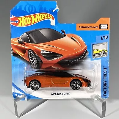 Buy HOT WHEELS 2018 McLaren 720S Azores Orange Factory Fresh 1/10 DTW83 • 7.69£