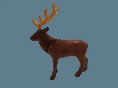 Buy Playmobil Deer Large Zoo Animals Animal Tree Forest • 4.64£