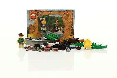 Buy Lego Adventurers Orient Expedition Set 7410 Jungle River 100% Cmpl.+instr. 2003 • 40.72£