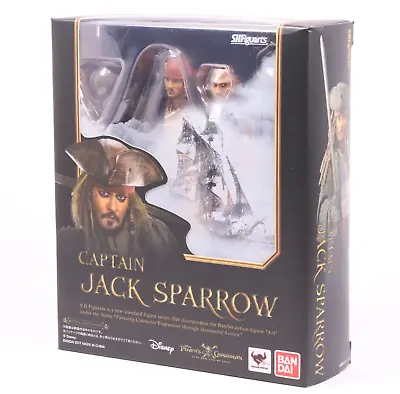 Buy Bandai S.H.Figuarts Captain Jack Sparrow Pirates Of The Caribbean Authentic • 162.62£