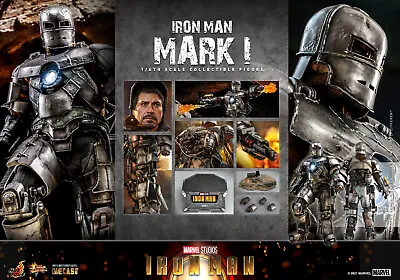 Buy Dpd 1/6 Hot Toys Mms605d40 Iron Man Mk1 Tony Stark Die-cast Collectible Figure • 384.99£