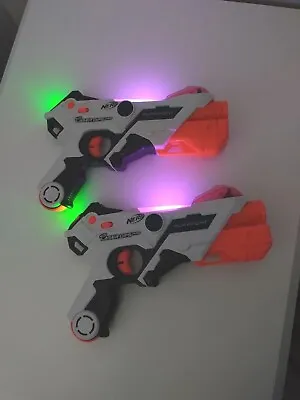 Buy Nerf Laser Ops CHRISTMAS Pro Alphapoint Bundle X 2 Fully Working Kids Boys Girls • 13.99£