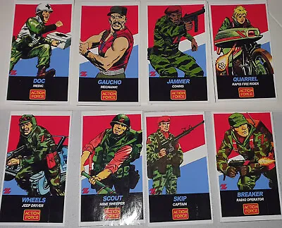Buy Action Force - Custom 1984 Z-Force Character Stickers (3.5cm X 6cm) • 9.99£