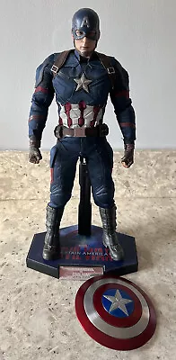 Buy Hot Toys MMS350 Captain America Civil War 1/6 Figure • 140£