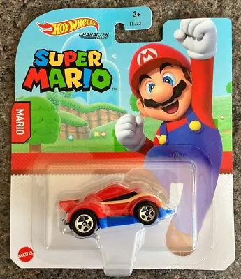 Buy Mattel Hot Wheels Character Cars - Super Mario - MARIO • 7£