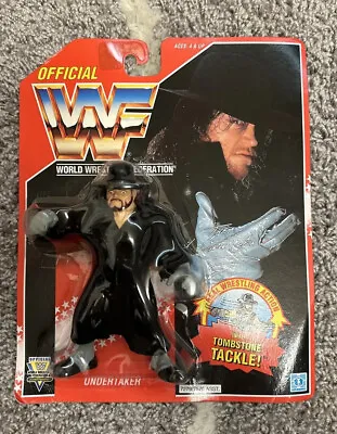 Buy Wwf Hasbro The Undertaker Series 8 S8 Red Card Moc Mint On Card Free Shipping Nr • 200£