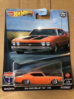 Buy HOT WHEELS DIECAST - American Scene - ‘69 Chevelle SS 396 - 2/5 - Combined Post • 9.99£