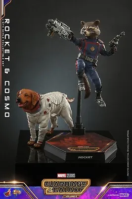 Buy PRE-ORDER [€359] Guardians Of The Galaxy Vol. 3 Rocket & Cosmo Action Figure • 60.64£