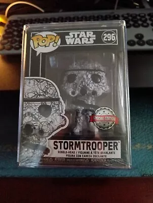 Buy Star Wars: Art Series Stormtrooper Funko Pop! Vinyl • 30£