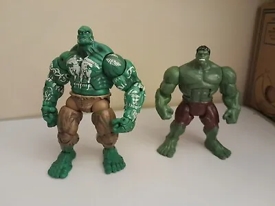 Buy Marvel Legends House Of M Hulk Toybiz The Incredible Hulk Avengers + 2012 Hulk • 18.99£