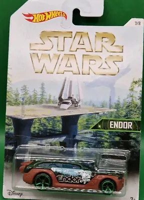Buy Hot Wheels Star Wars Endor New Sealed Long Card • 4.99£