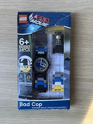 Buy Genuine Lego Movie Bad Cop Children's Quartz Watch + Figure • 9.99£