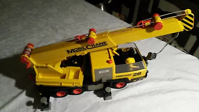 Buy Play Mobile Yellow Extendable Crane With 3 People Complete With Helmets • 15£