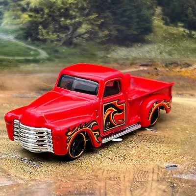 Buy Hot Wheels '52 Chevy Pickup Truck Red 2023 New Loose 1:64 Diecast • 3£
