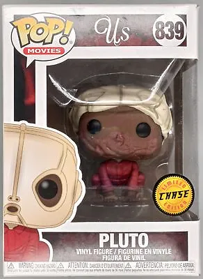 Buy #839 Pluto (Mask Up) - Chase - Us Damaged Box Funko POP With Protector • 25.99£