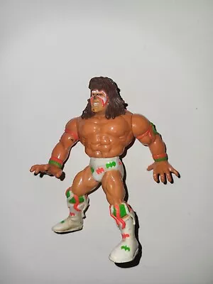 Buy Rare Wwe The Ultimate Warrior Hasbro Wrestling Action Figure Wwf Series 2 1991 • 10£