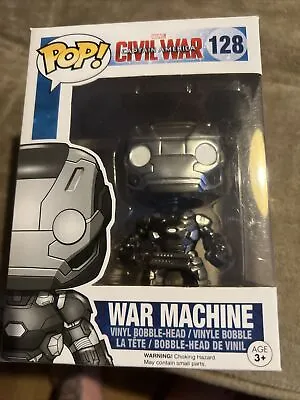 Buy War Machine 128 - Captain America Civil War Marvel Funko Pop • 3£