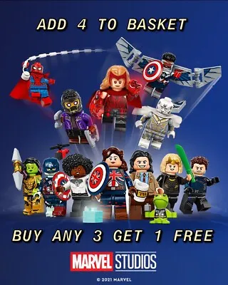 Buy Lego Marvel Studios Minifigures 71031 Disney+ Buy Any 3 Get 1 Free N/unopened • 7£
