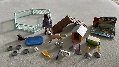 Buy Playmobil City Life Dog Trainer Playset Toy • 5£