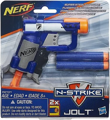 Buy Nerf N-Strike Elite Jolt Blaster, Includes 2 Official Nerf Darts A0707 NEW • 12.99£