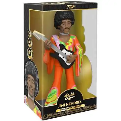 Buy Funko GOLD Jimi Hendrix 12  Tall Orange Outfit Premium Vinyl Figure • 24.99£