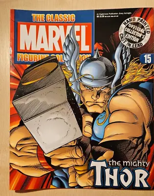 Buy EAGLEMOSS CLASSIC MARVEL FIGURE COLLECTION Issue 15 - THE MIGHTY THOR Magazine • 2£