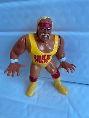 Buy Wwe Hulk Hogan Hasbro Wrestling Action Figure Wwf Series 1 1990 Very Good Cond • 17.99£