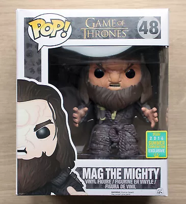 Buy Funko Pop Game Of Thrones Mag The Mighty 6  SDCC + Free 6  Protector • 29.99£