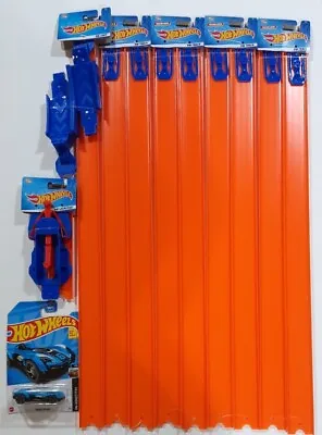 Buy Hot Wheels Track Lot Of 1 Loop, 1 Launcher, 4 Sets Of 24  Straight Tracks, 1 Car • 24.63£
