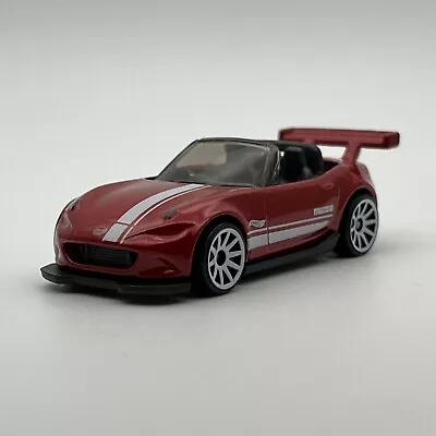 Buy Hot Wheels '15 Mazda MX-5 Miata Red 2021 1:64 Diecast Car • 3.50£