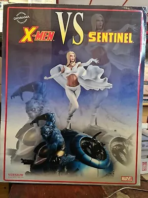 Buy X-men Vs The Sentinel Polystone Diorama Collection Sideshow White Queen Beast  • 299.99£