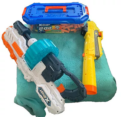 Buy Used - Bundle  For X Shot & Fortnite Nerf Incl Box Of Over 100 Shots • 12£