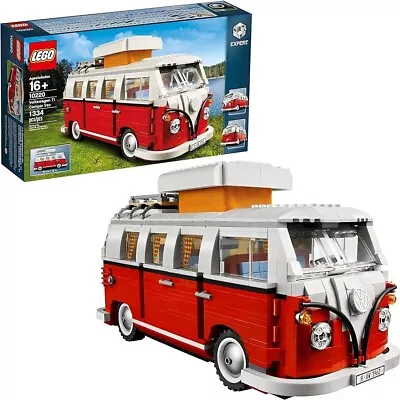 Buy LEGO Creator Expert Volkswagen T1 Camper Van (10220) • 65£
