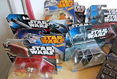 Buy Star Wars Character/carships /space Ships By Hot Wheels/Micro Force Ships • 8.99£